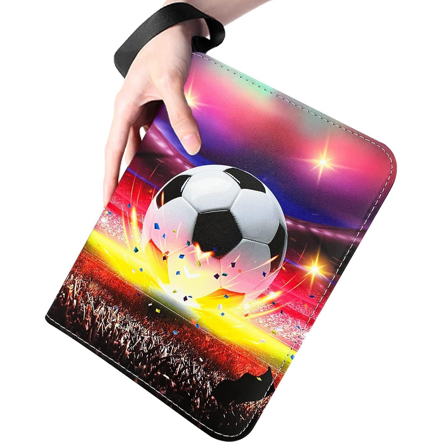 Carpeta de Tarjetas de Fútbol Yisheme 400 Bolsillos Impermeable