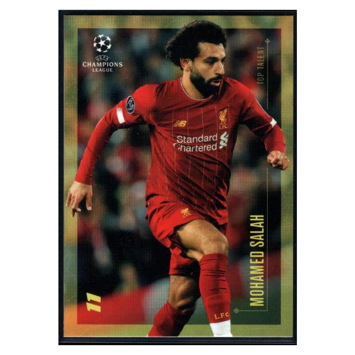 Conjunto Exclusivo de Fútbol Topps Messi y Salah 2020