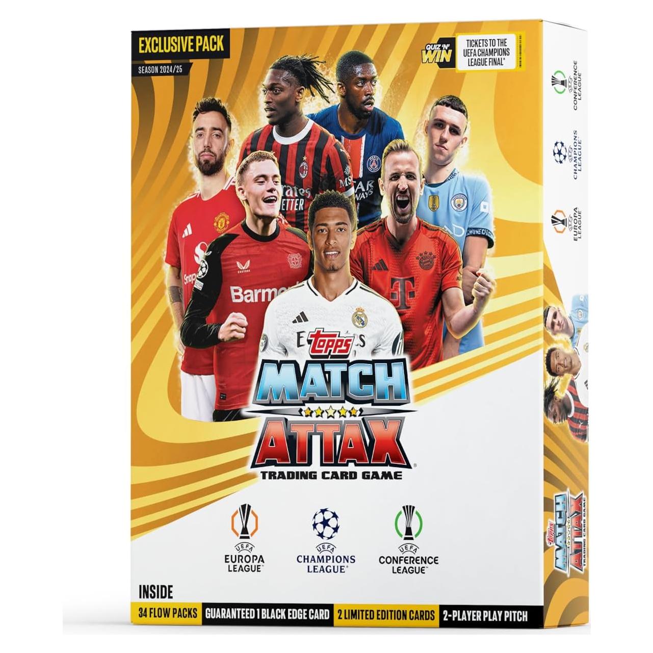 Juego de Cartas Coleccionables Topps UEFA Champions League 24/25