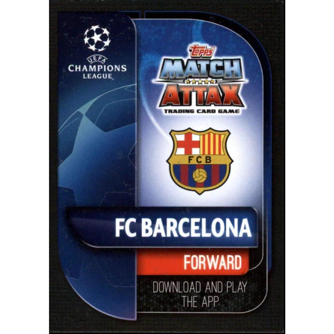 Tarjeta de Futbol Lionel Messi FC Barcelona Topps 2019-20