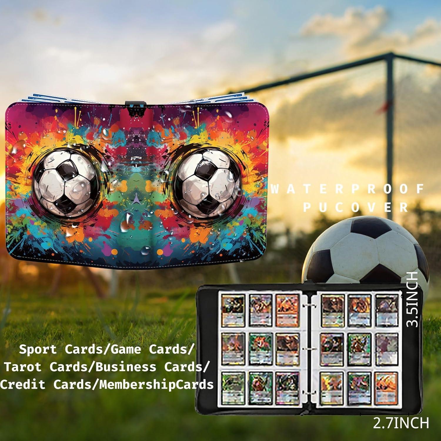 Carpeta de Tarjetas de Fútbol CHIMORY 900 Bolsillos con Fundas