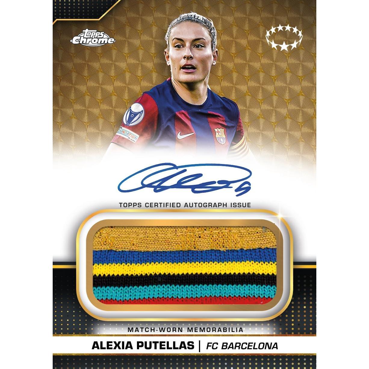 Caja de Valor Topps Chrome UEFA Champions League Femenina 2023-24