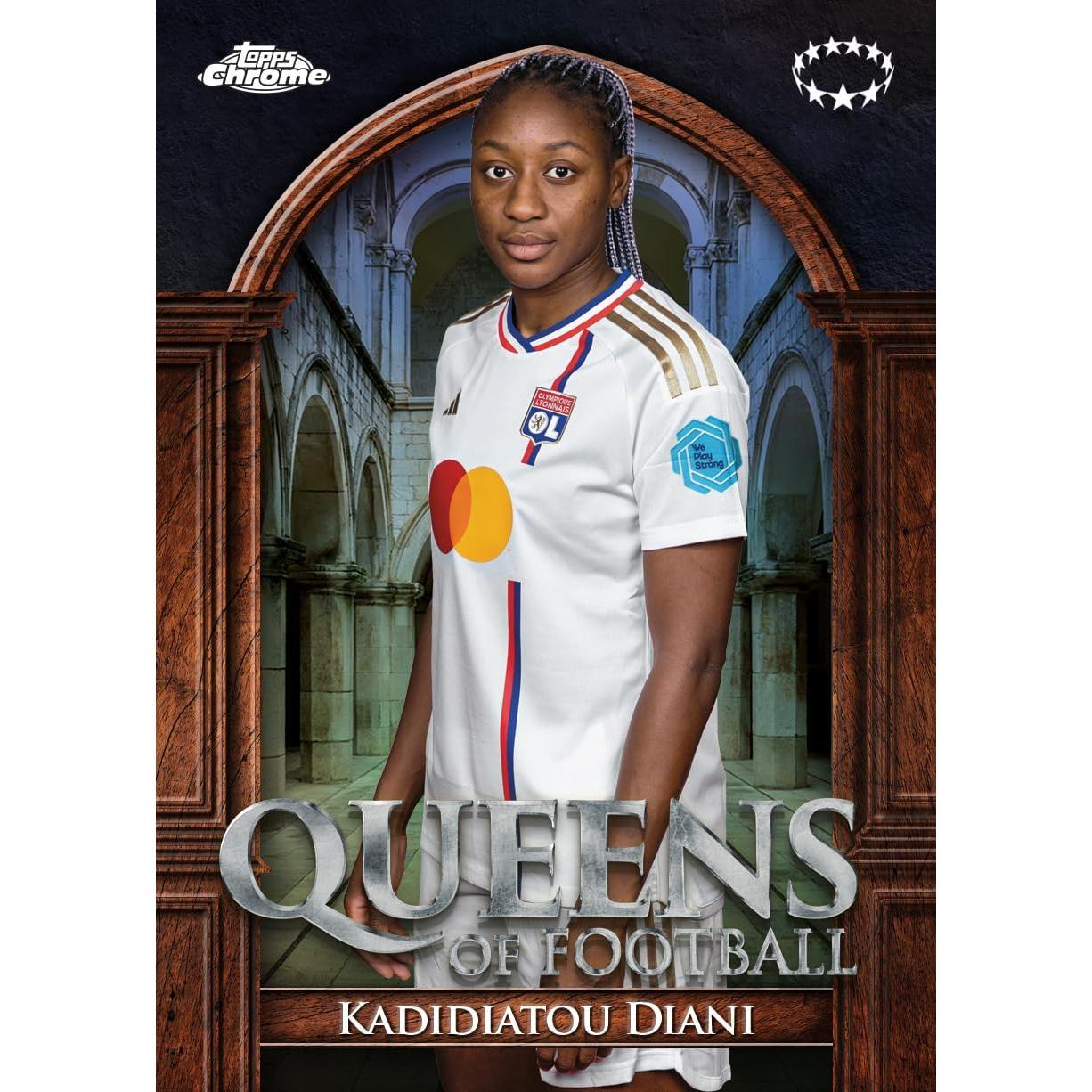 Caja de Valor Topps Chrome UEFA Champions League Femenina 2023-24