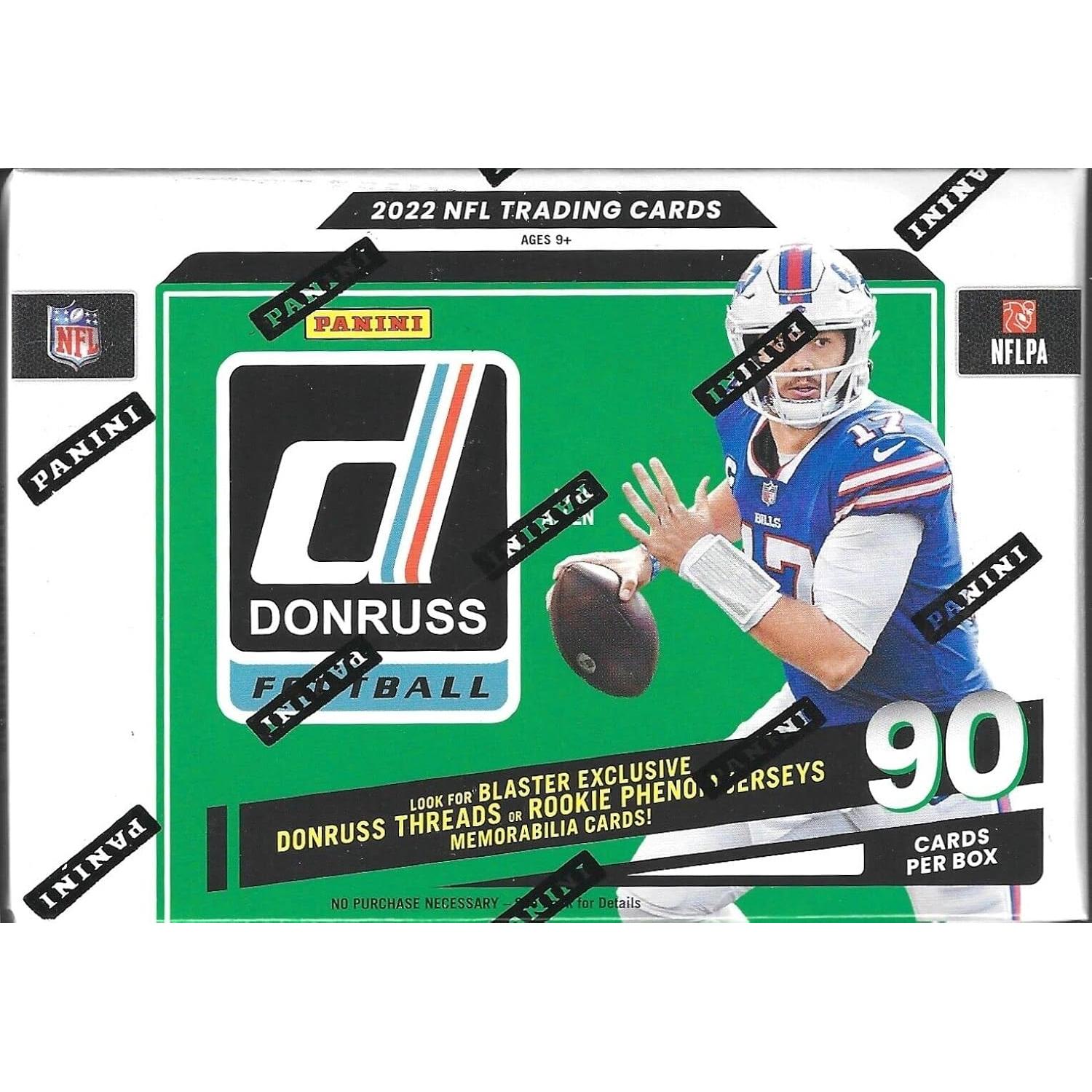 Caja Blaster de Tarjetas de Fútbol Panini Donruss 2022 - 90 Tarjetas
