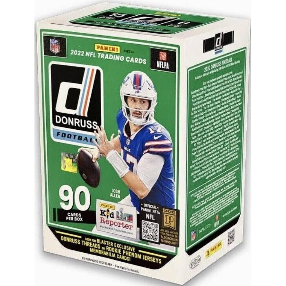 Caja Blaster de Tarjetas de Fútbol Panini Donruss 2022 - 90 Tarjetas
