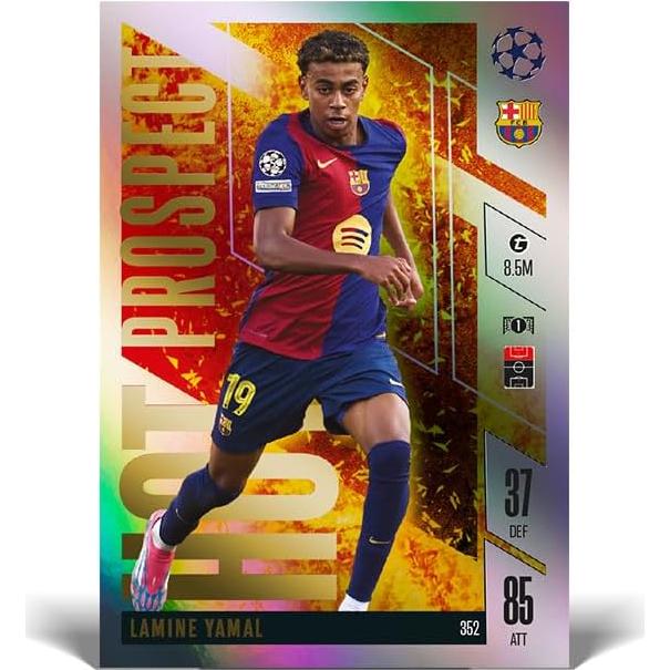 Topps Match Attax Extra 2025 Mega Tin - 48 Cartas + 4 LE