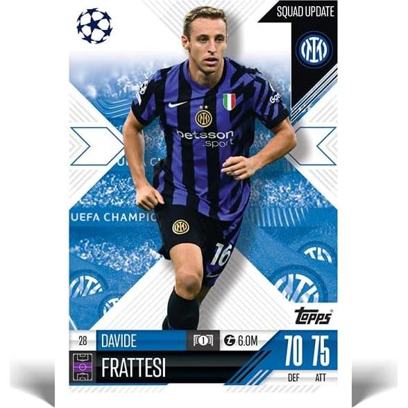 Topps Match Attax Extra 2025 Mega Tin - 48 Cartas + 4 LE