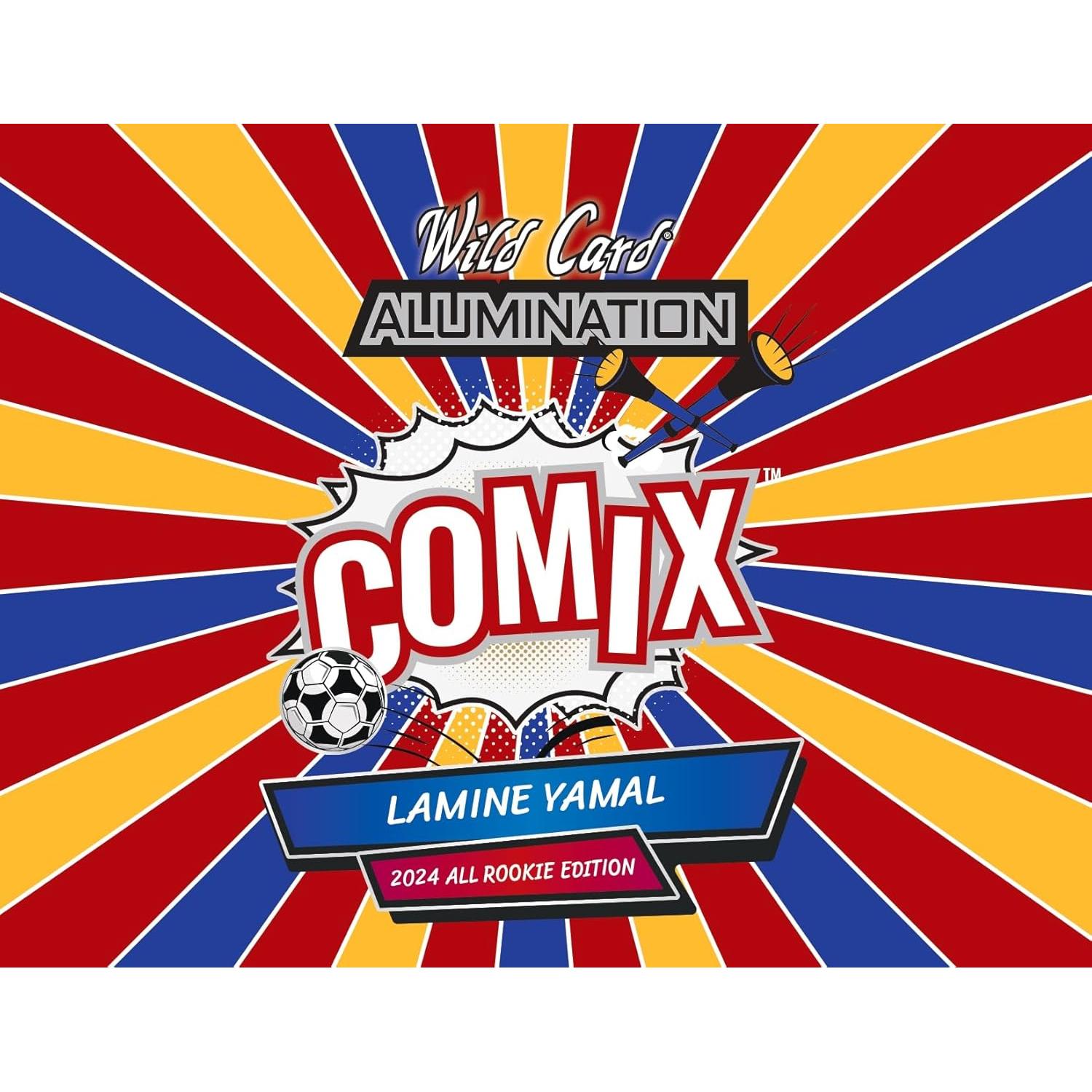 Caja de Cartas de Comercio Lamine Yamal 2024 - 5 Autógrafos