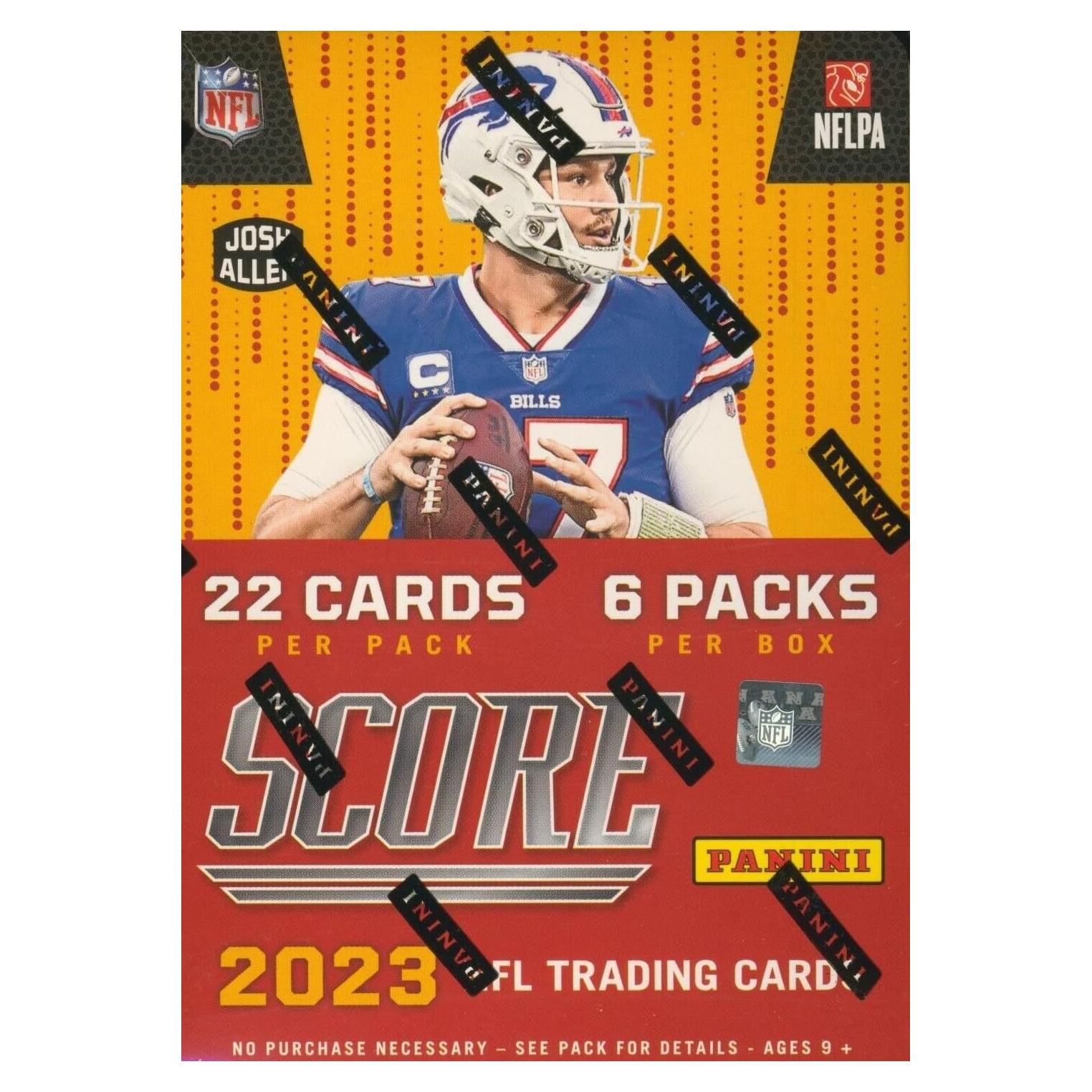 Caja Blaster de Tarjetas de Fútbol NFL Panini Score 2023 - 132 Tarjetas