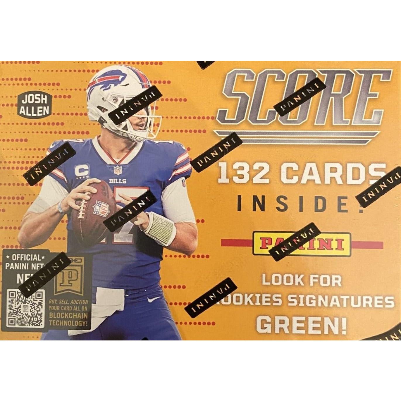 Caja Blaster de Tarjetas de Fútbol NFL Panini Score 2023 - 132 Tarjetas