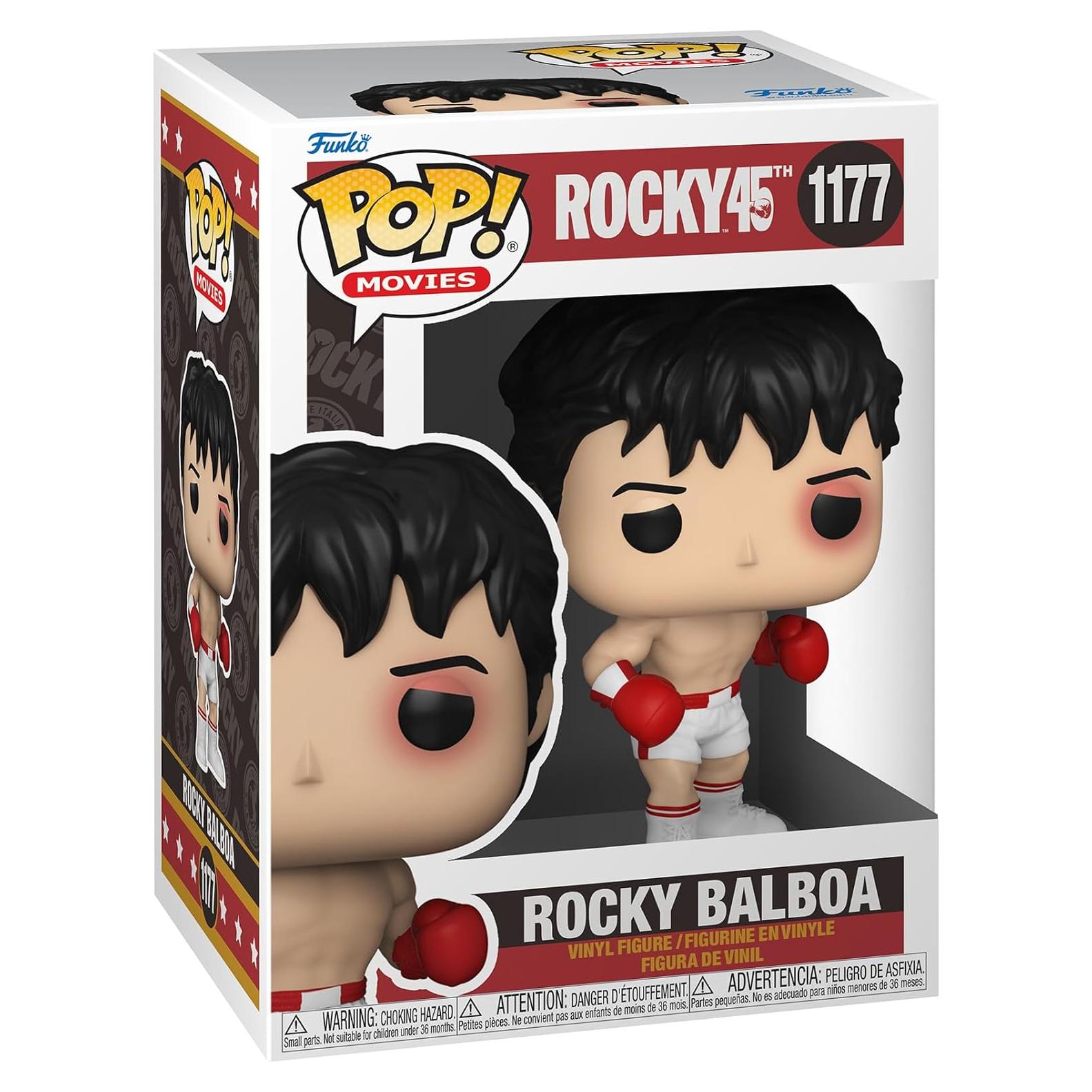 Figura de Vinilo Funko Pop Rocky Balboa 45 Aniversario