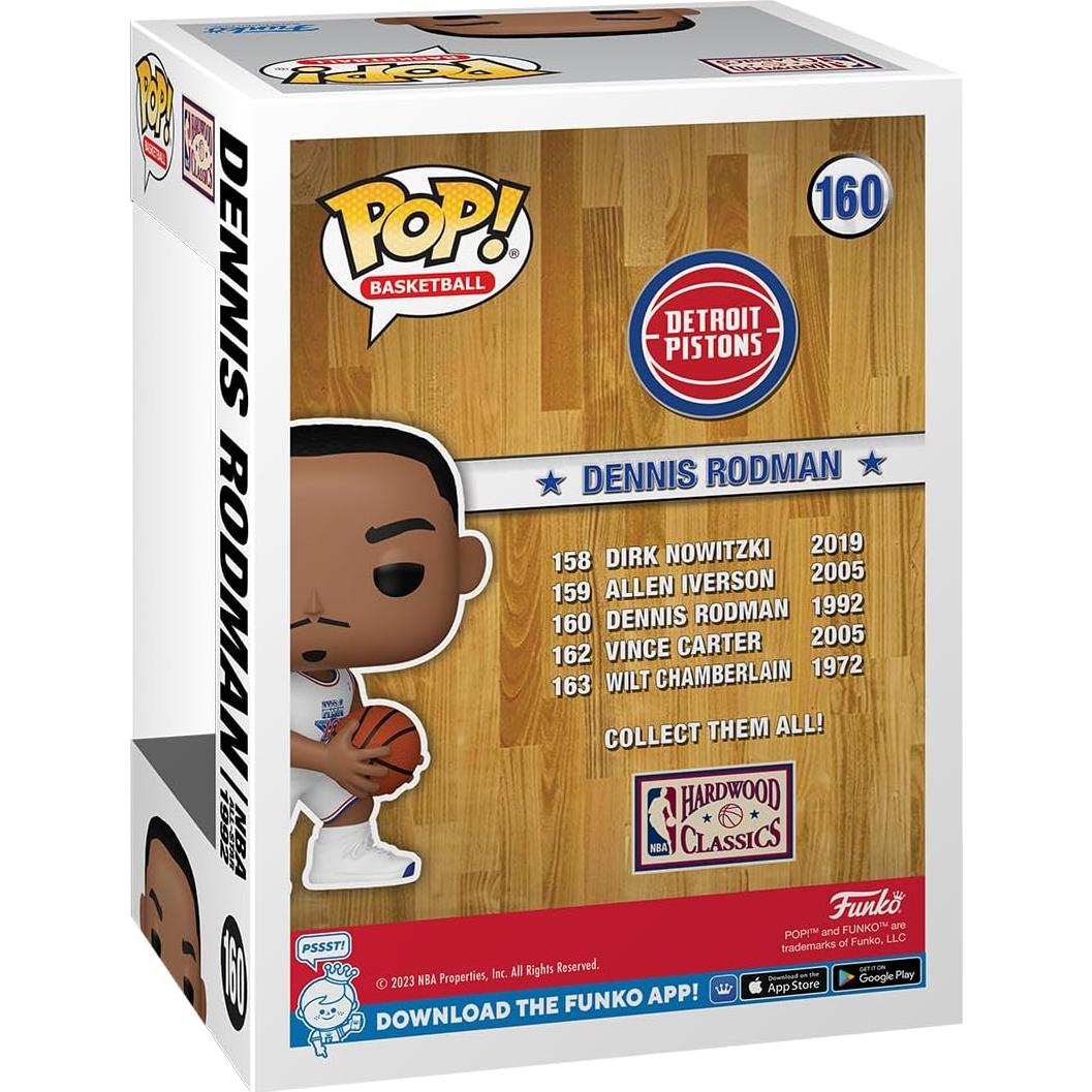 Figura Funko Pop! NBA Dennis Rodman 1992 - Vinilo Coleccionable