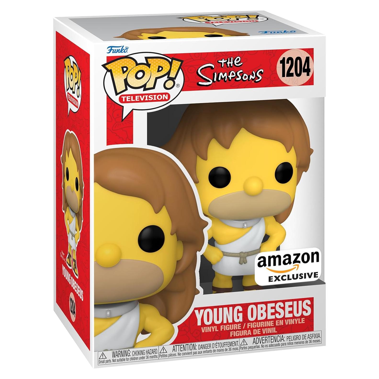 Figura Coleccionable Funko Pop! Los Simpsons Joven Obeso 11.4cm