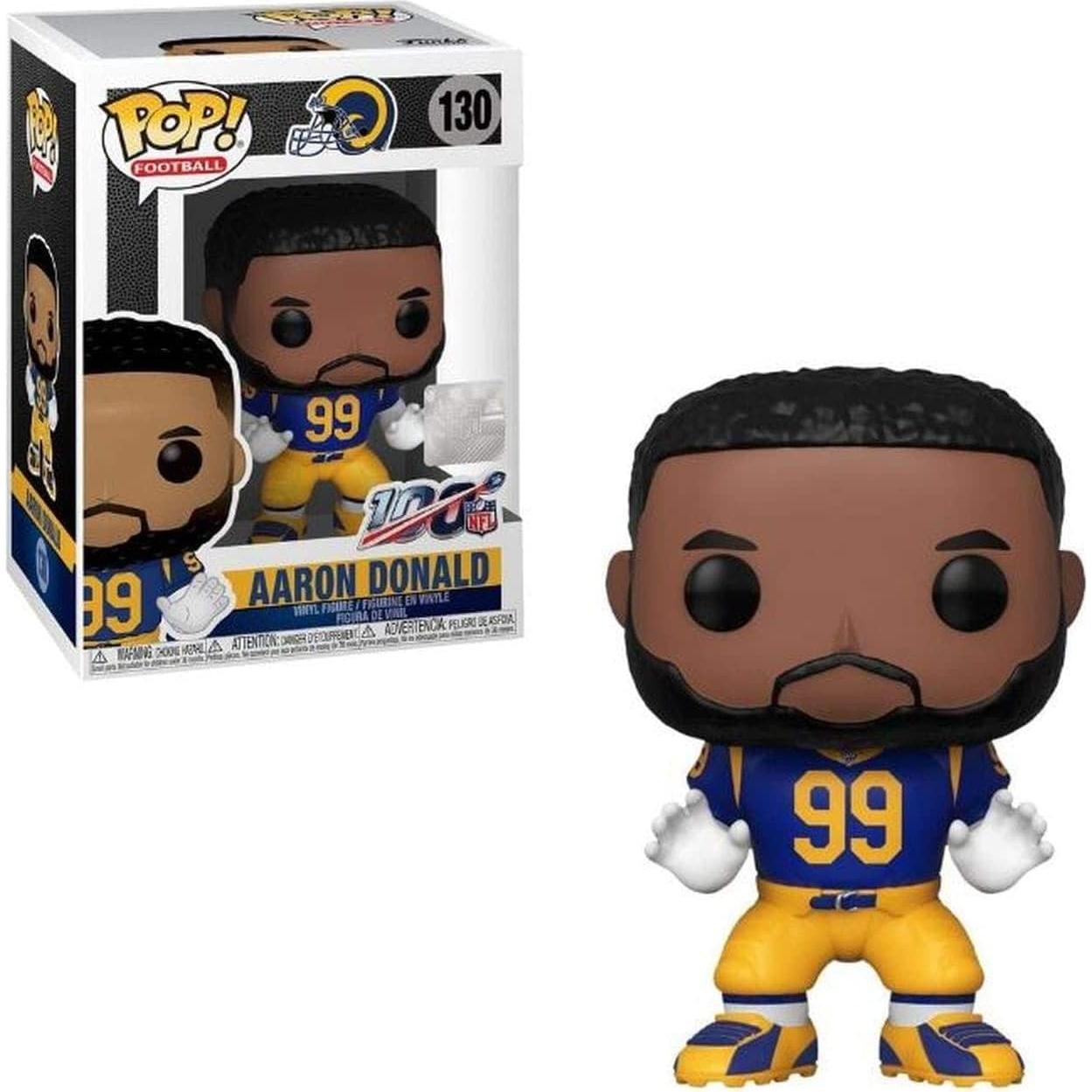 Figura de Vinilo Pop! Funko Rams Aaron Donald 9.5 cm