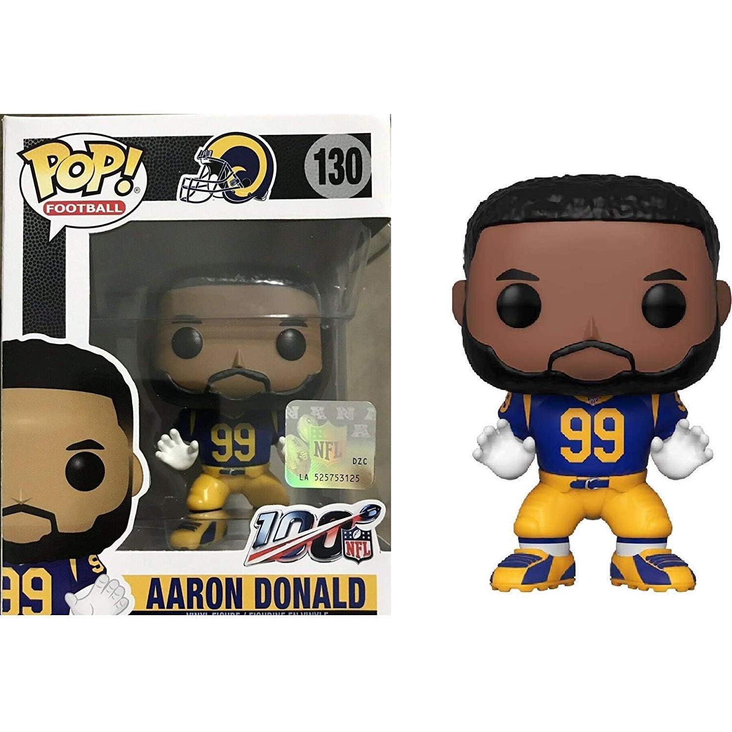 Figura de Vinilo Pop! Funko Rams Aaron Donald 9.5 cm