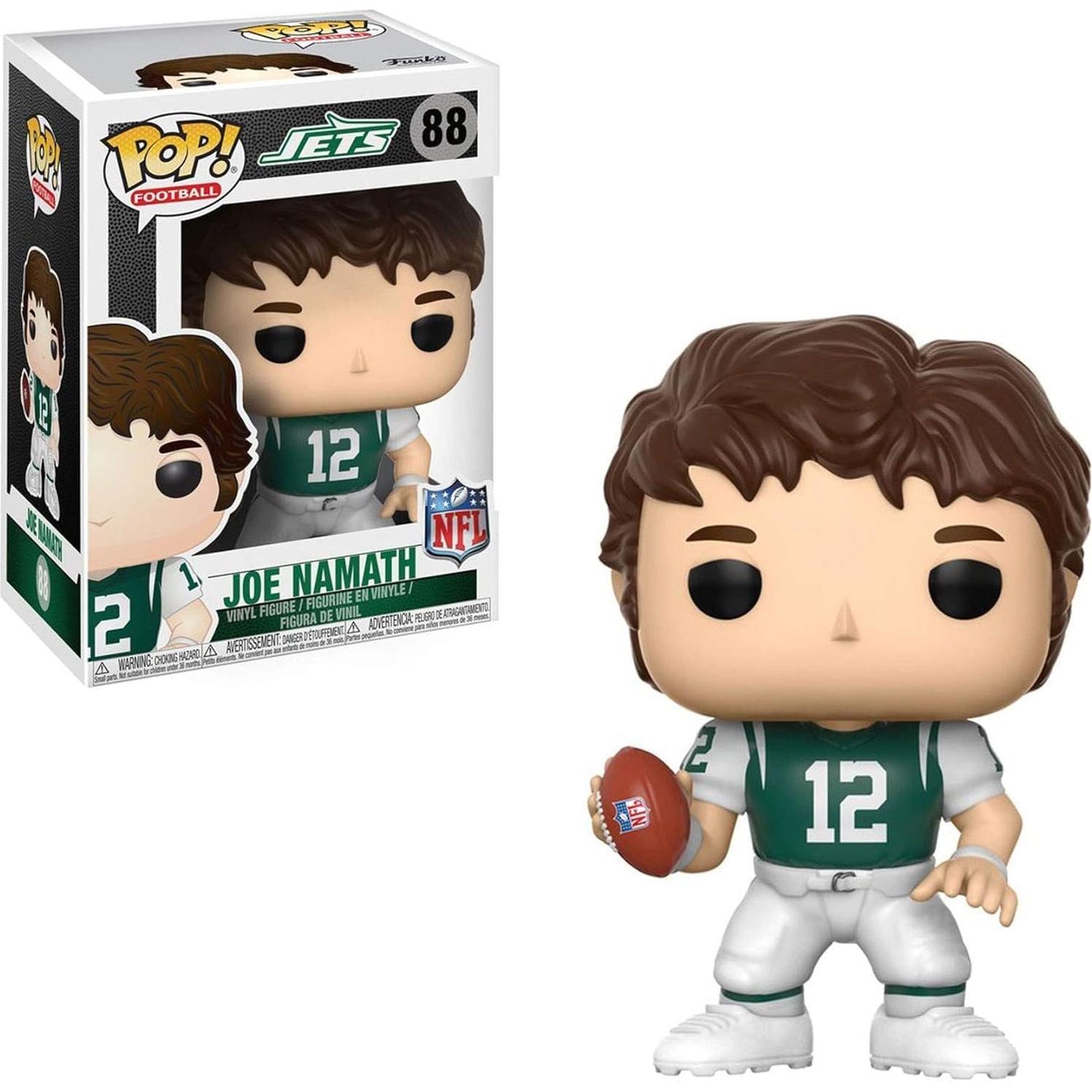 Figura de Vinilo Funko Pop! Joe Namath Jets 9.53 cm
