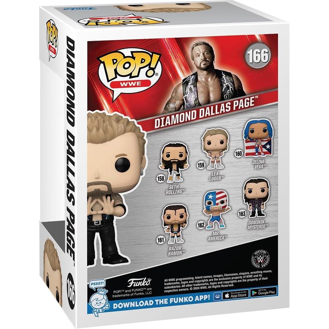 Figura de Vinilo Funko POP WWE Diamond Dallas Page 10.4 cm