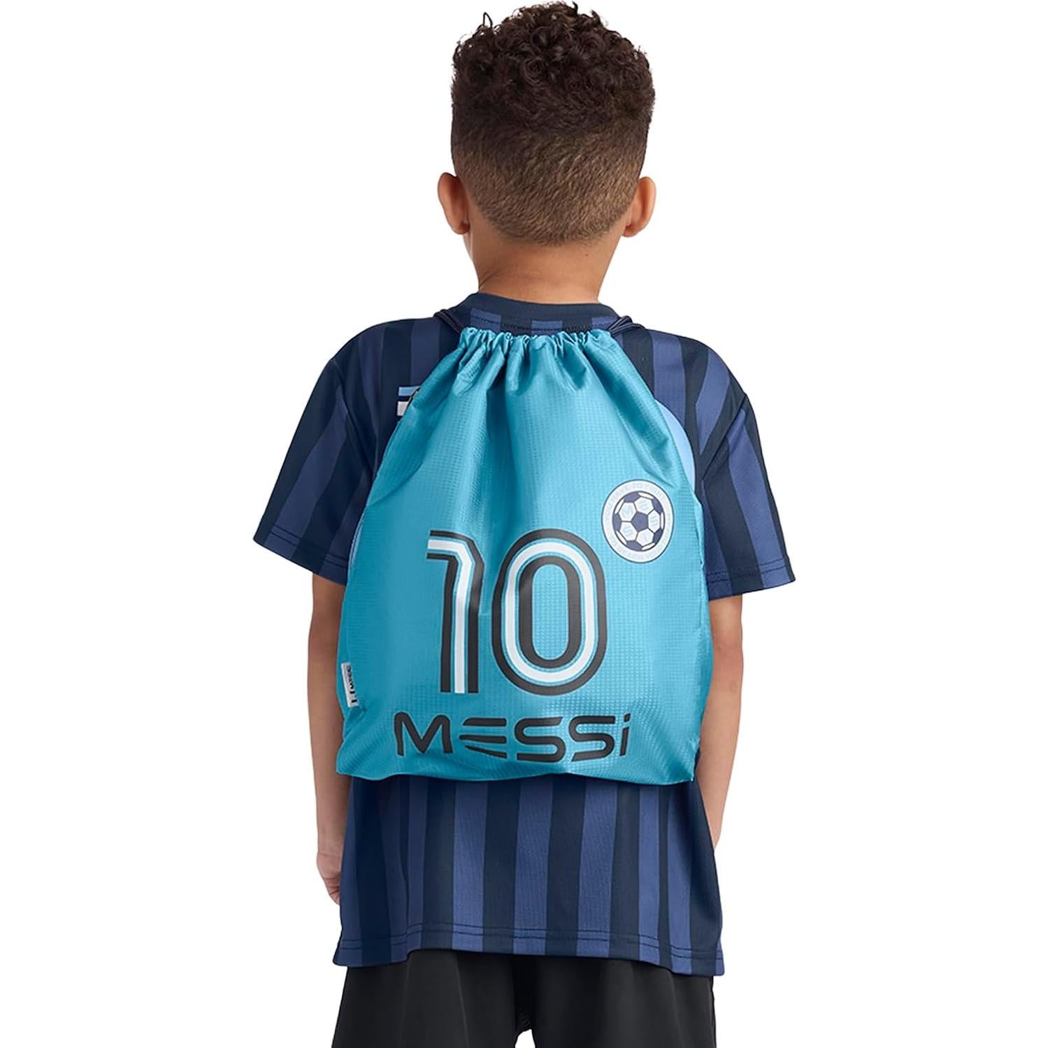 Bolsa de Cuerda Messi para Niños - Nylon Ripstop 37.85L