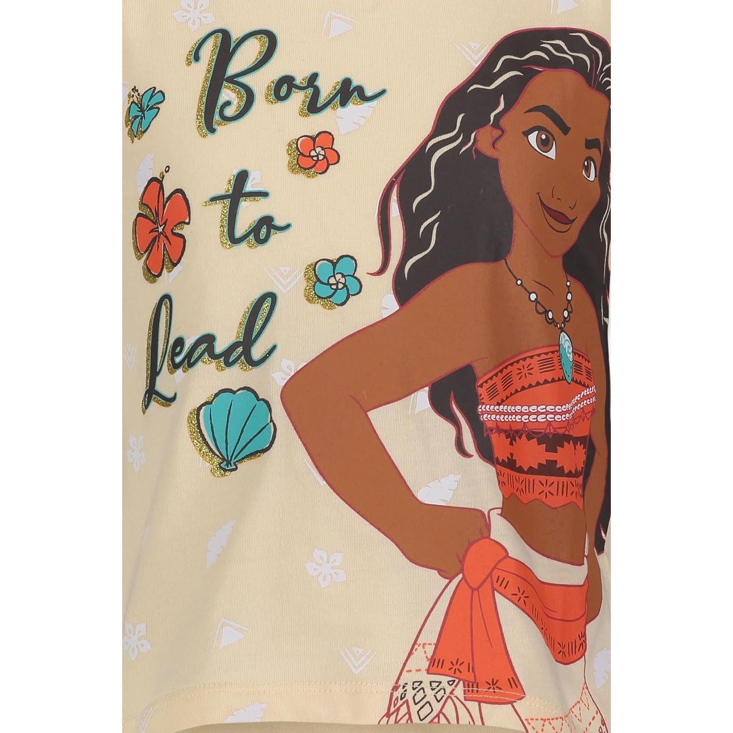 Paquete 4 camisetas Disney Princess para niñas 3T