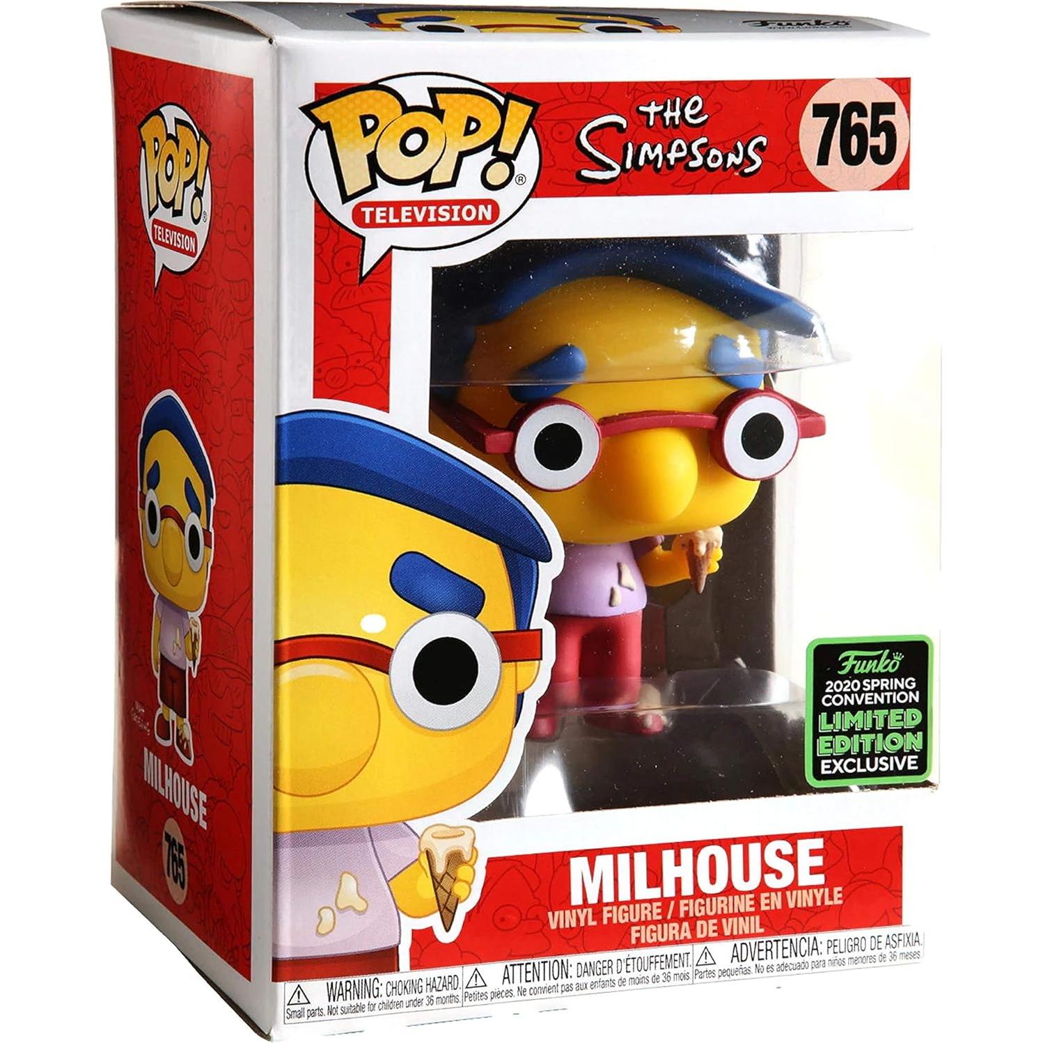 Figura de Acción Funko Pop! Milhouse #765 Los Simpsons
