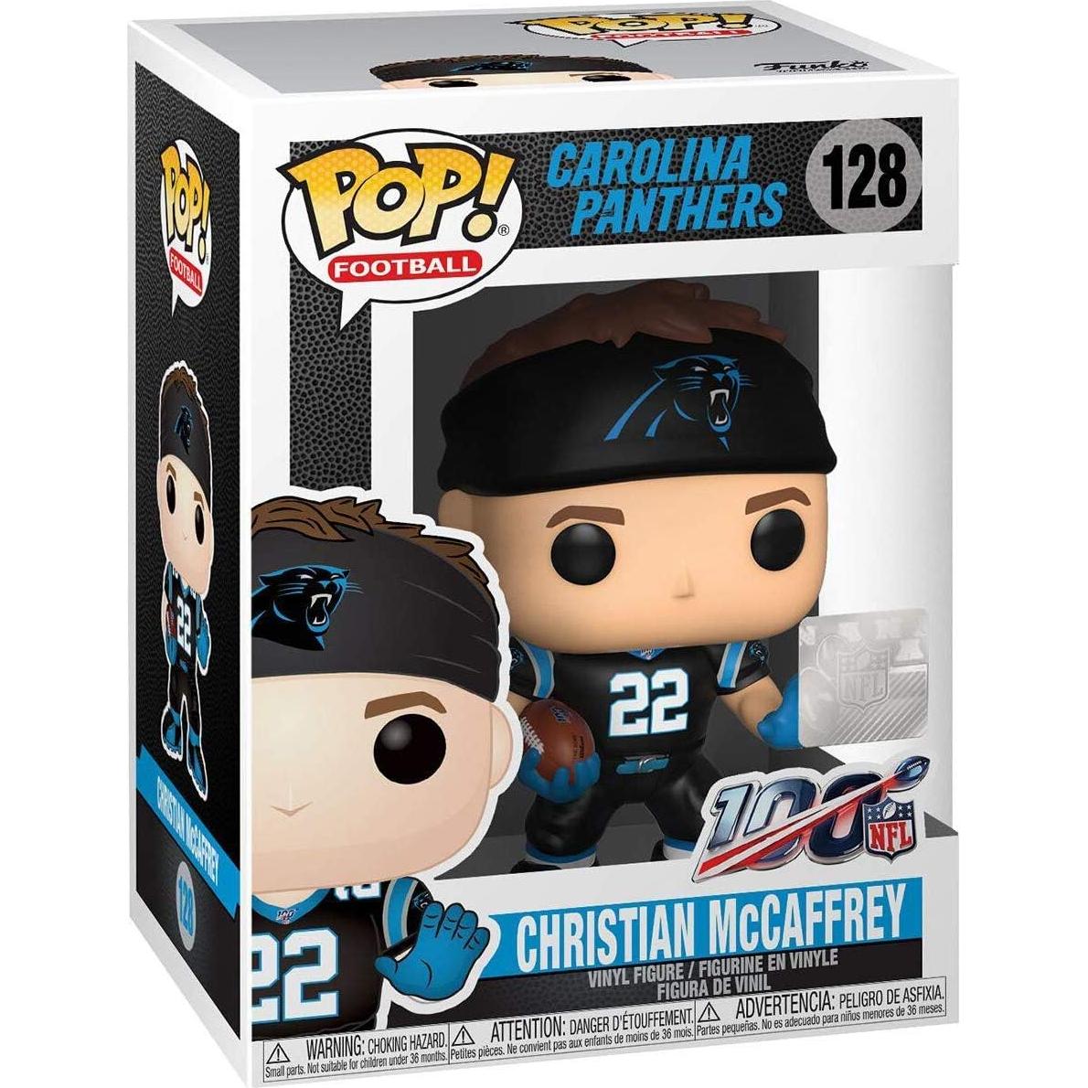 Figura de Vinilo Pop! Funko Christian McCaffrey Panthers 9.5cm
