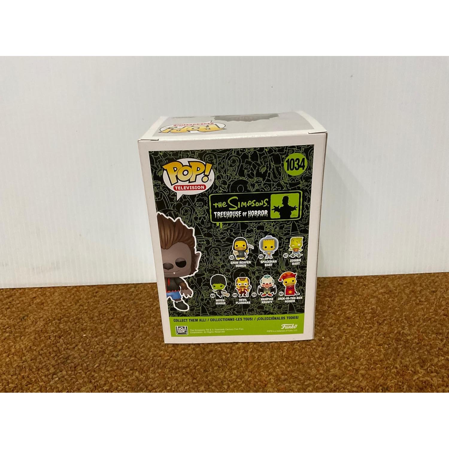 Funko POP! Bart Hombre Lobo Los Simpsons NYCC 2020 Exclusivo