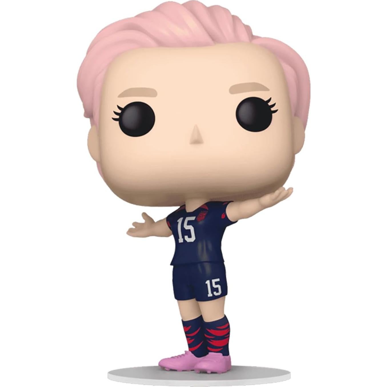 Funko Pop Megan Rapinoe #14 Firmado Facsímil con Caja Protectora