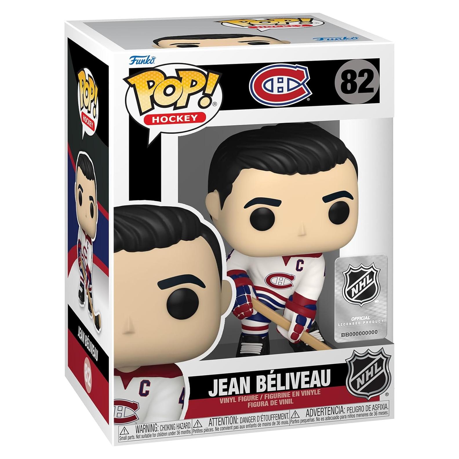 Funko POP Leyendas Jean Beliveau Canadiens 9.5 cm