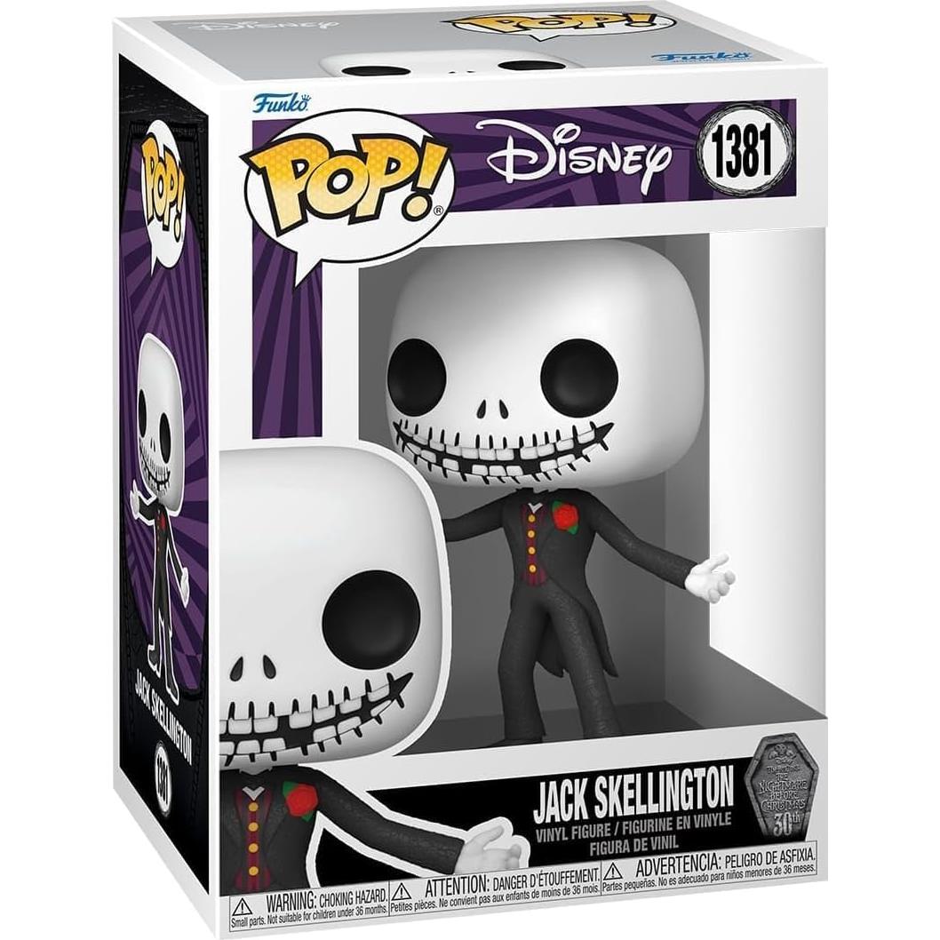 Figura de Vinilo Funko POP! Disney Jack Skellington 30 Aniversario