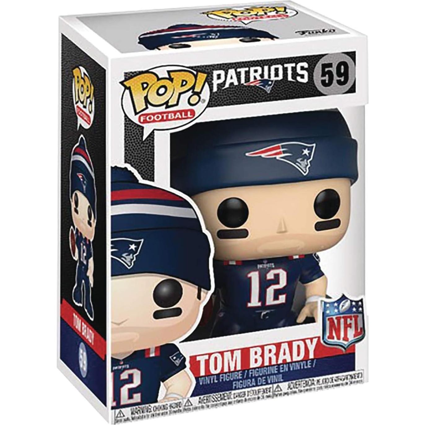 Figura Pop! Vinilo Tom Brady Color Rush Funko 9.53 cm