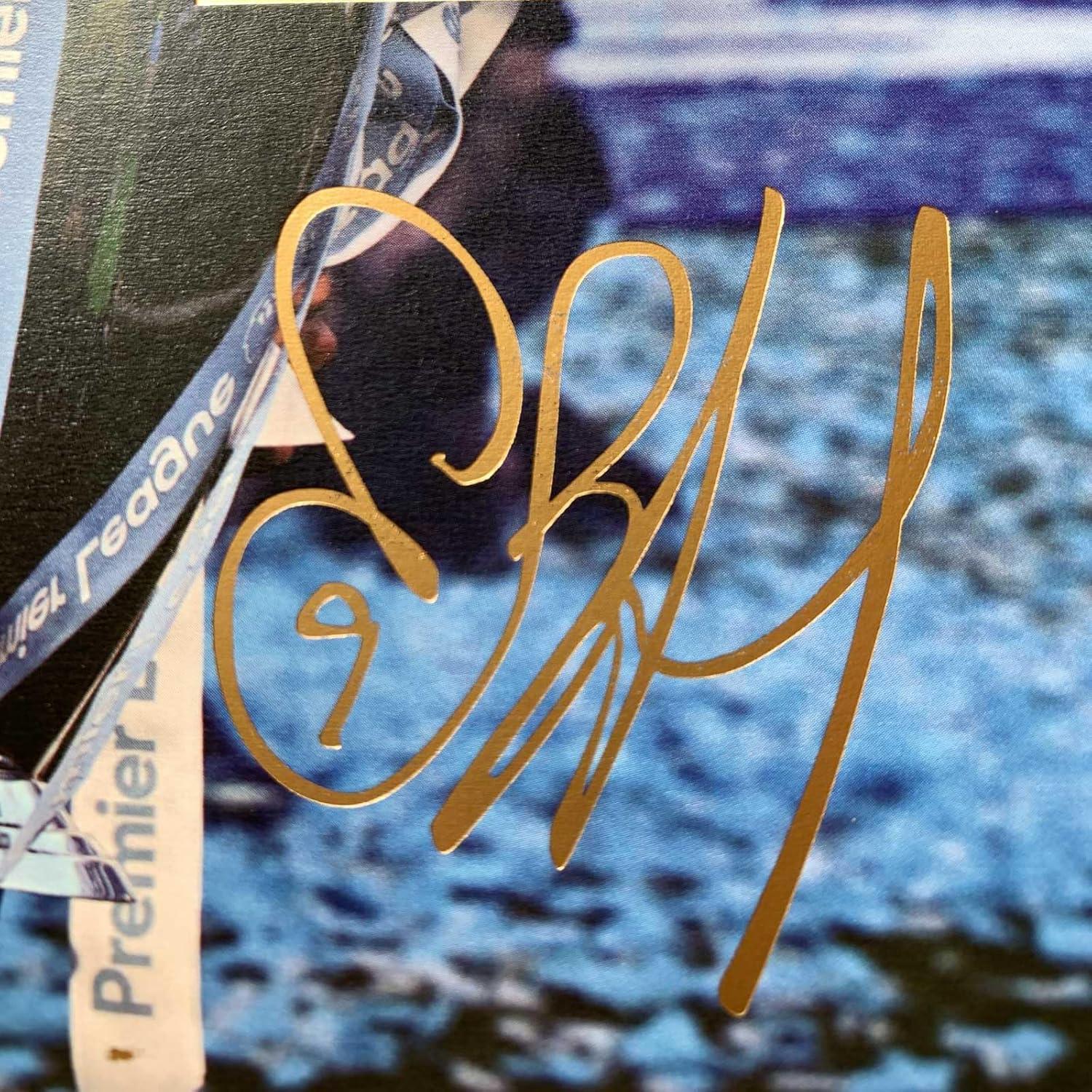 Póster Enmarcado Erling Haaland 20x15 cm - Collage Firmado