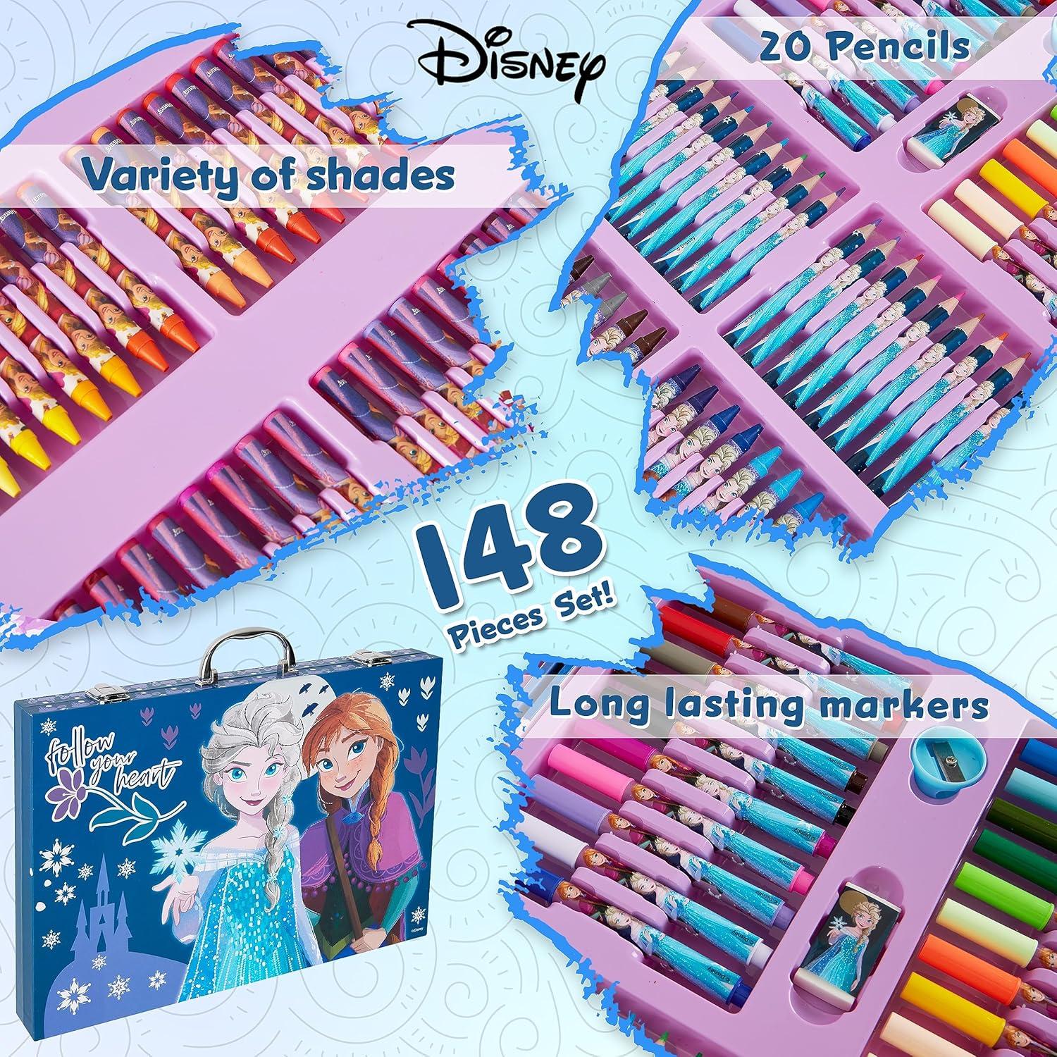 Set de Dibujo Disney Lápices de Colores Frozen 39x29 cm