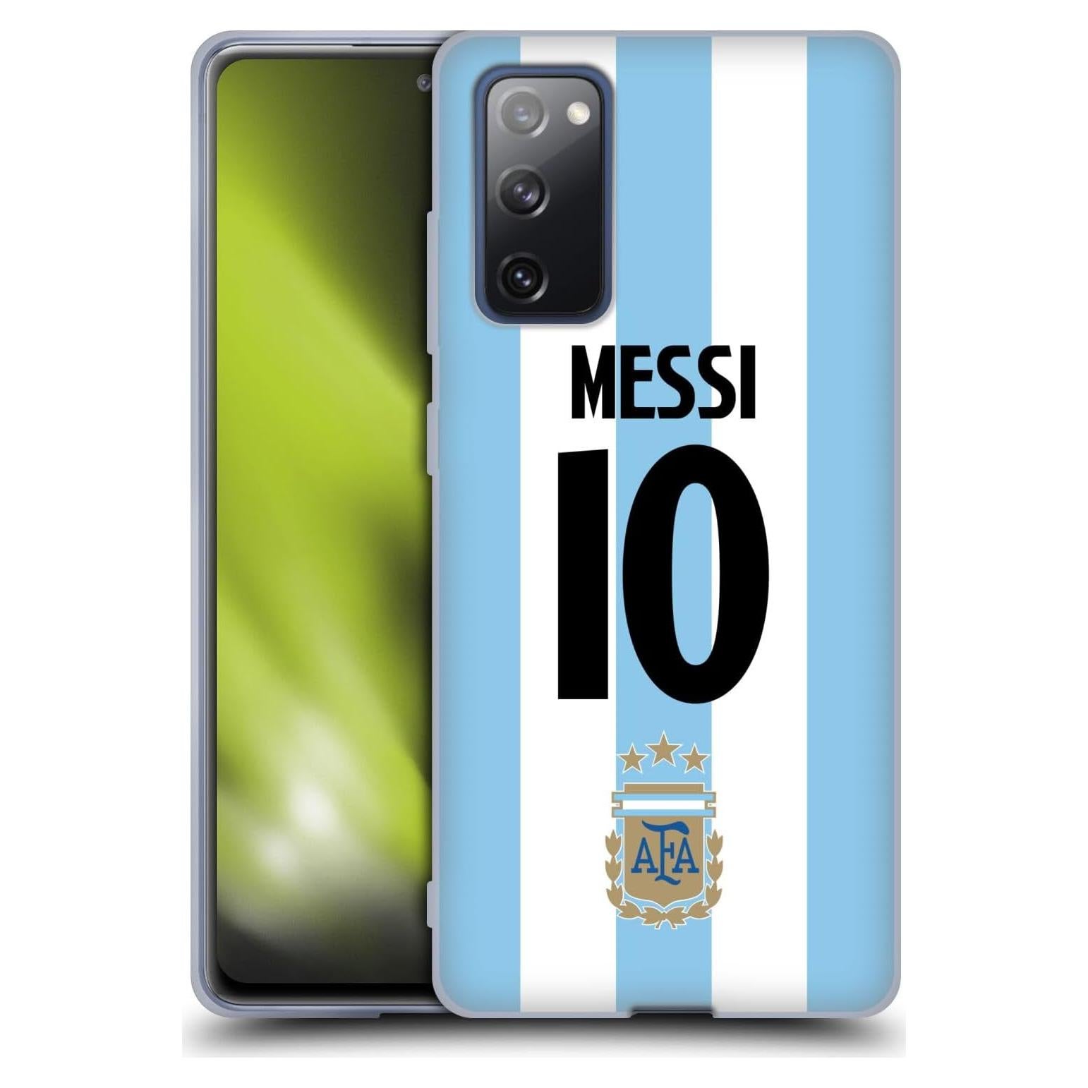 Funda de Gel Suave Head Case Argentina Lionel Messi S20 FE