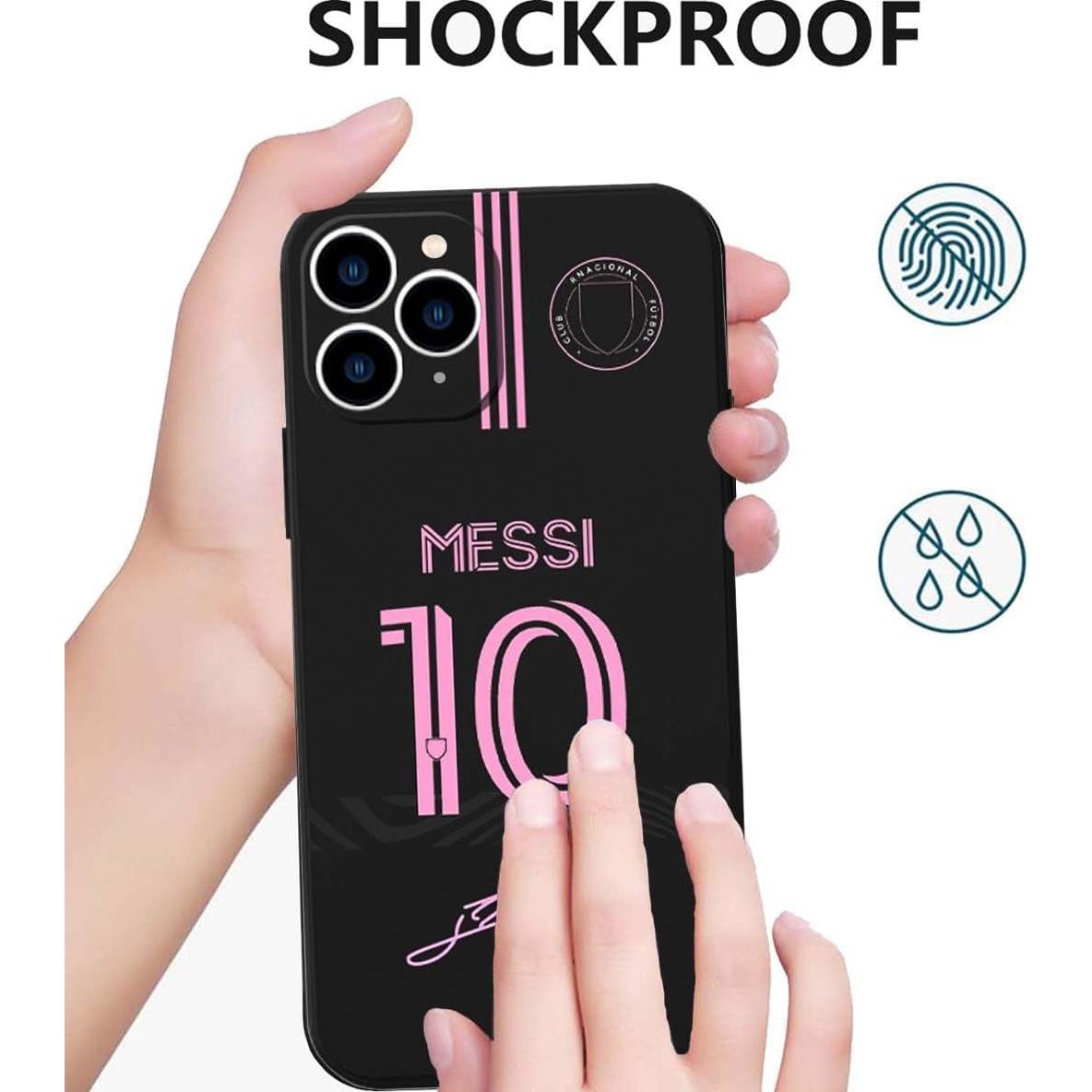 Funda ZERMU para iPhone 14 Lionel Messi #10 TPU 6.1"
