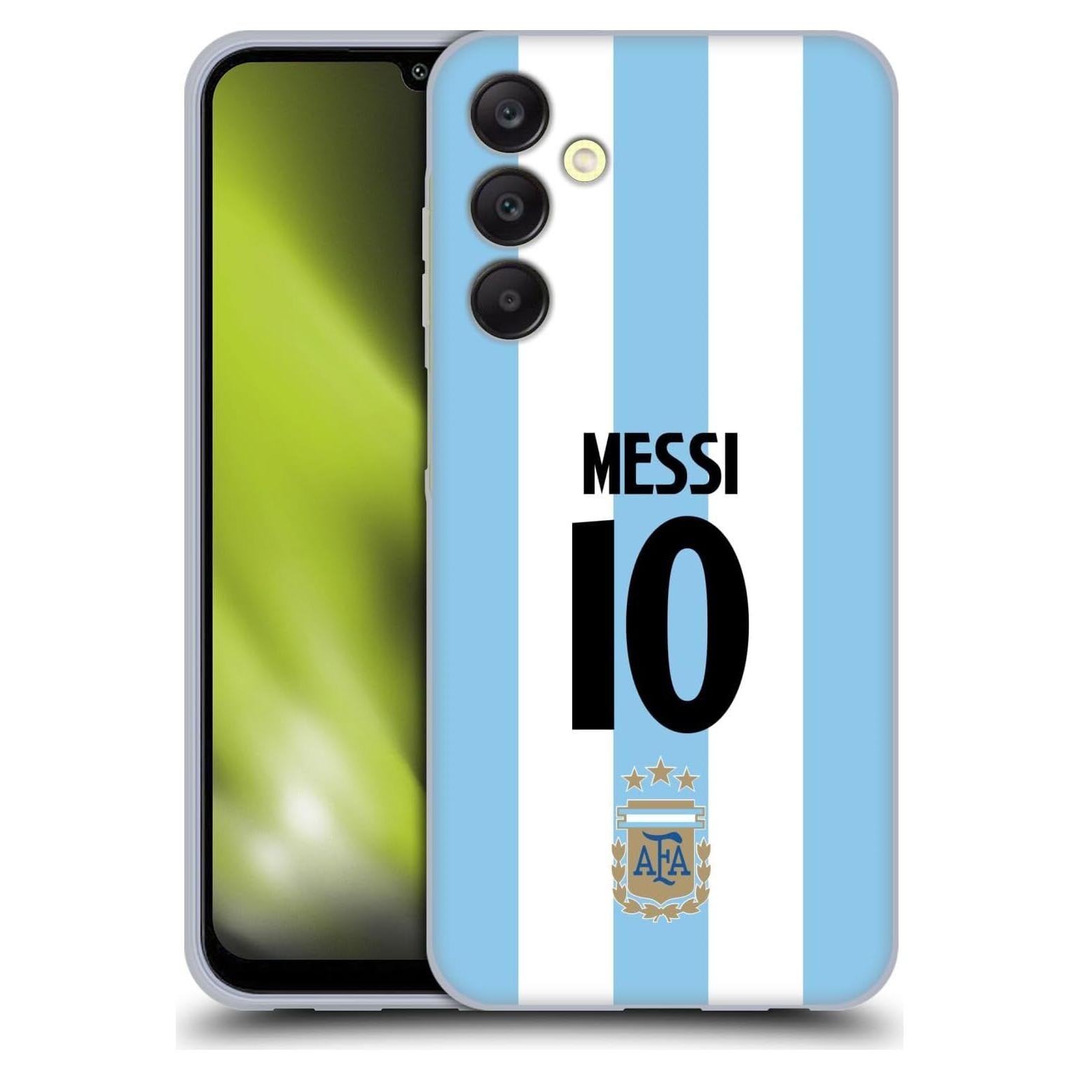 Funda de Gel Suave AFA Lionel Messi para Samsung Galaxy A25 5G