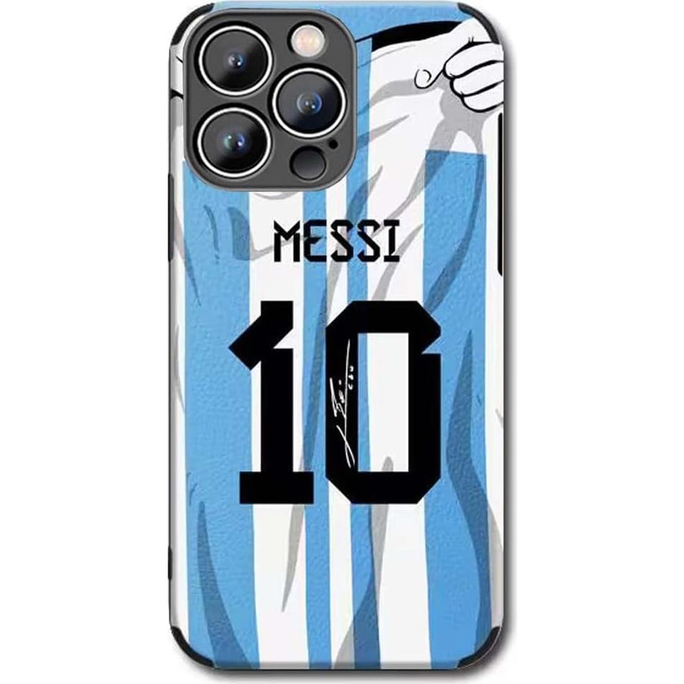 Funda Bumper ZERMU para iPhone 15 Pro 6.1" Jersey Messi