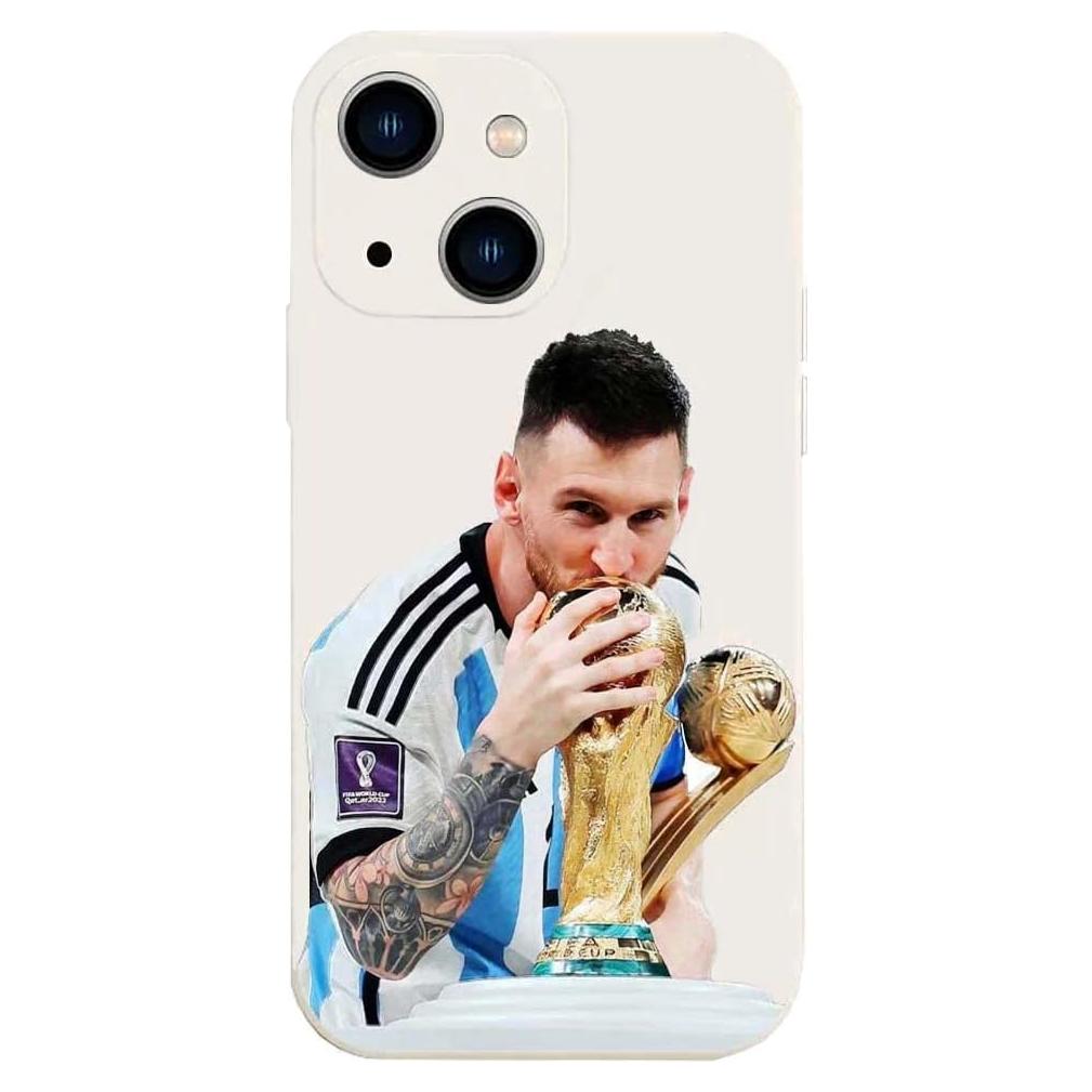 Funda Bumper ZERMU para iPhone 13 - Lionel Messi - TPU