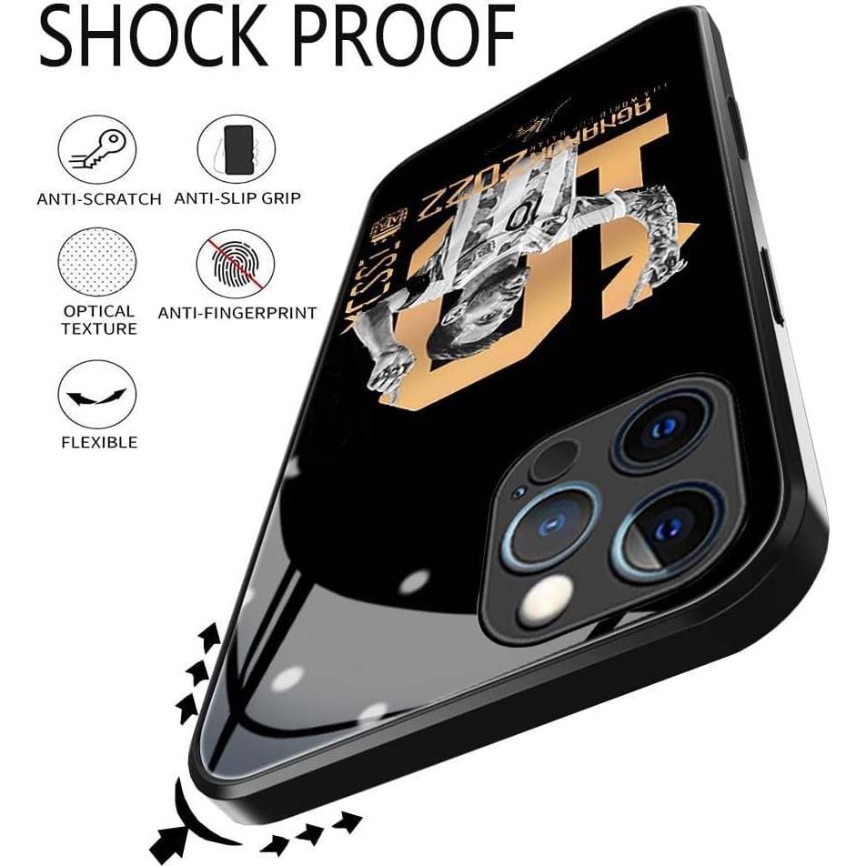 Funda Bumper ZERMU para iPhone 16 Pro Max Messi #10