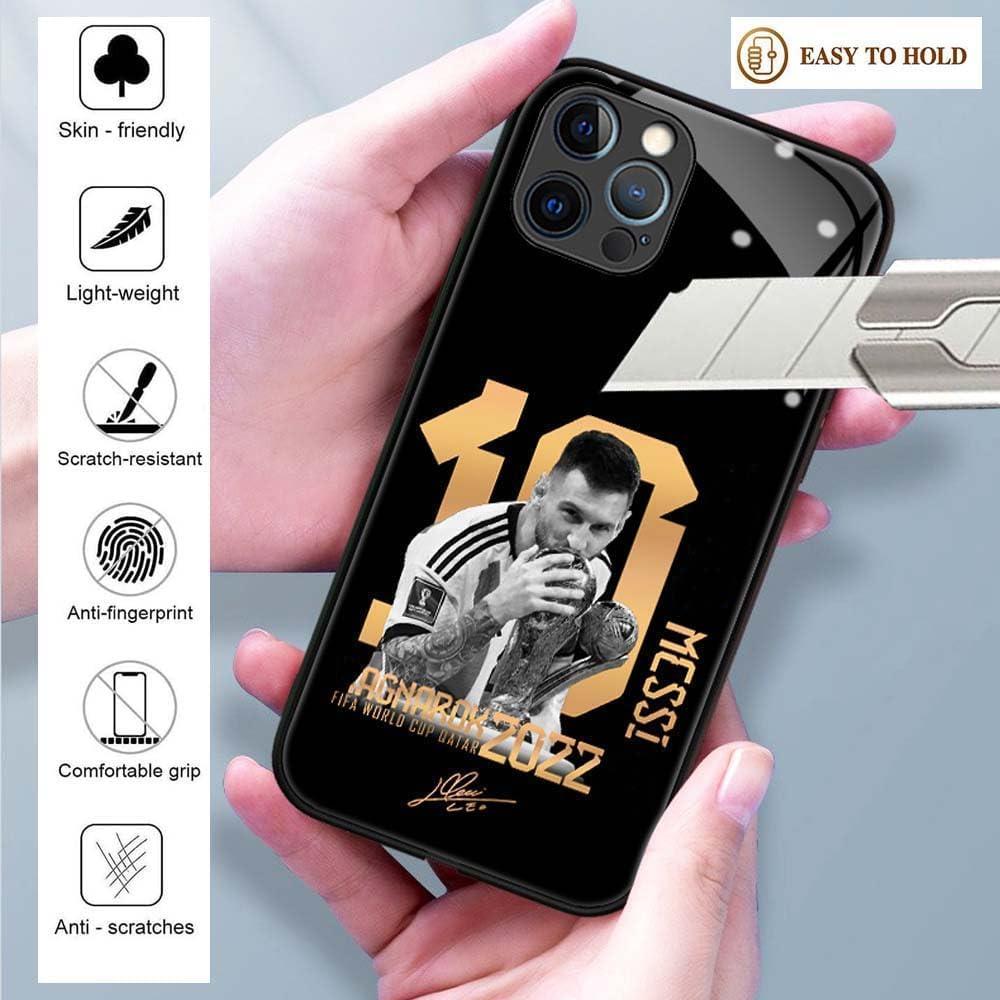 Funda Bumper ZERMU para iPhone 16 Pro Max Messi #10