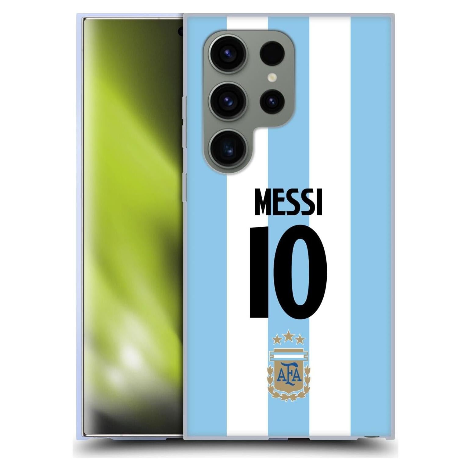 Funda de Gel Licenciada AFA Lionel Messi para Samsung S24 Ultra