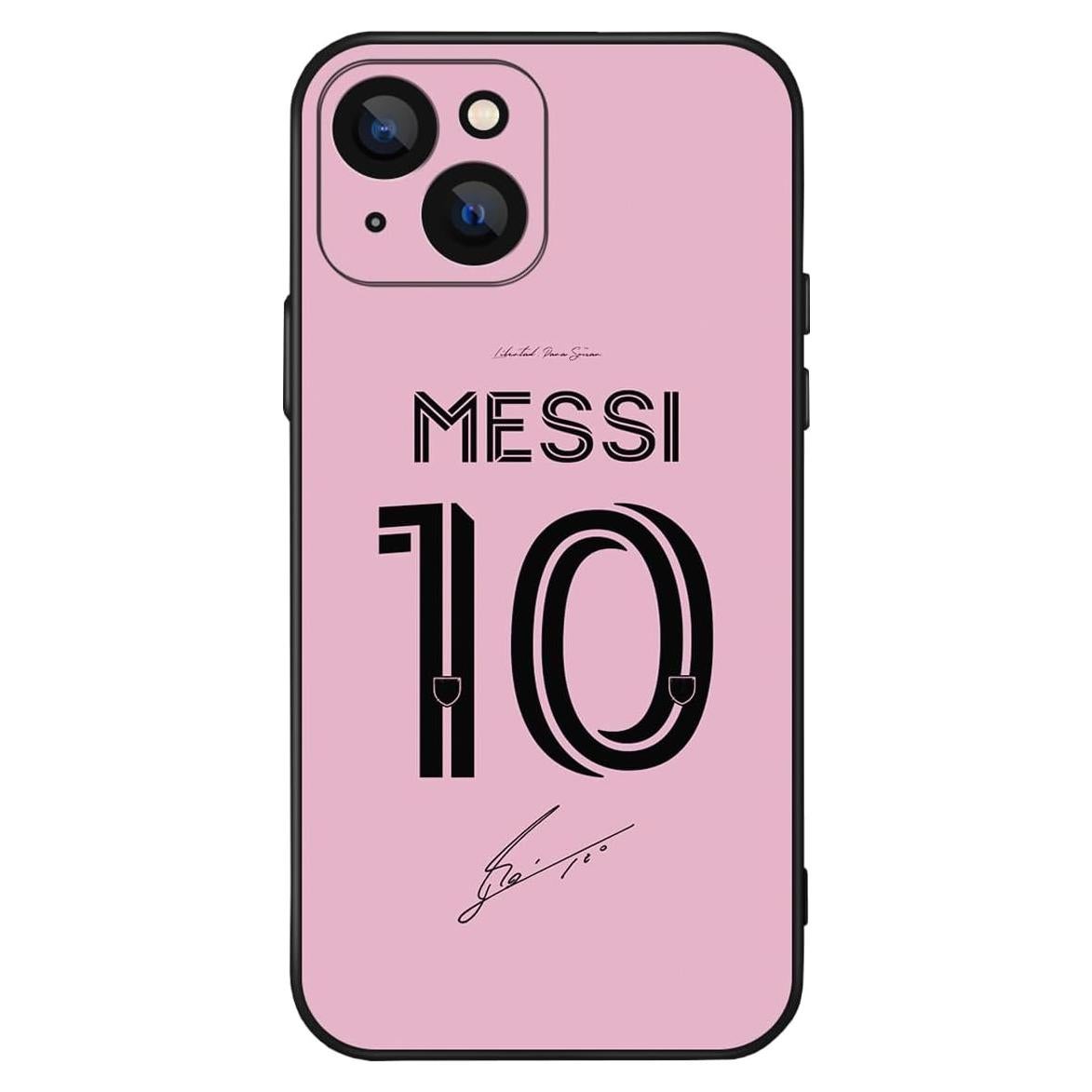 Funda Bumper ZERMU para iPhone 14 Plus - Estrella Messi 10