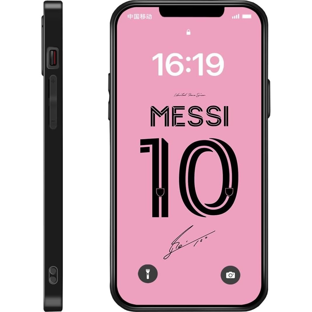 Funda Bumper ZERMU para iPhone 14 Plus - Estrella Messi 10