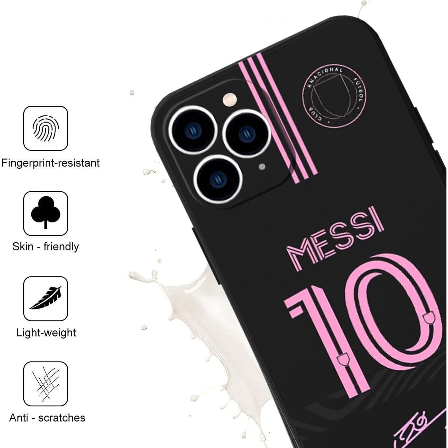 Funda Bumper ZERMU para iPhone 14 Plus - Estrella Messi 10
