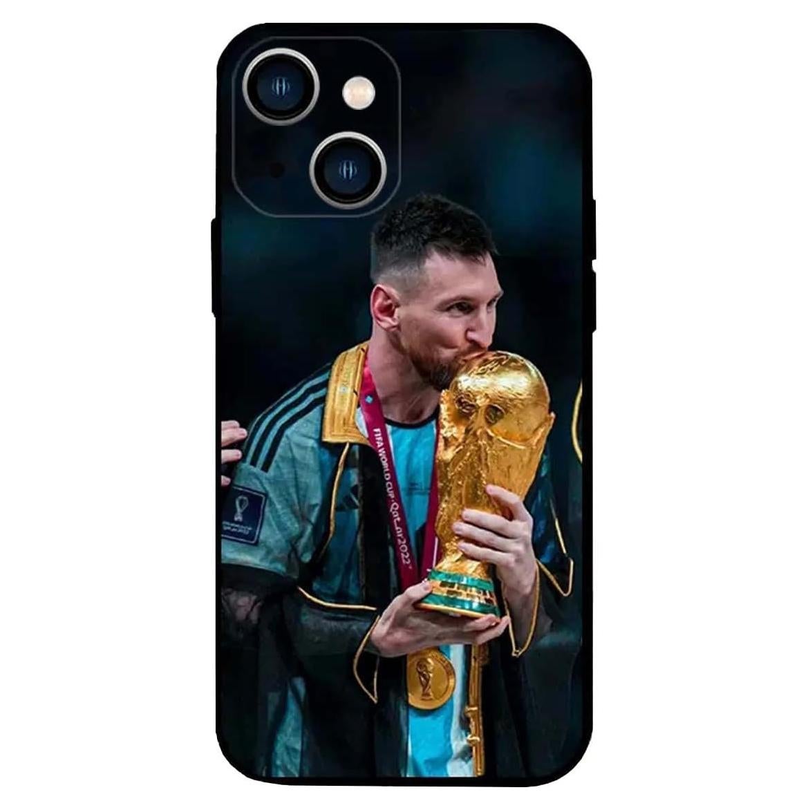 Funda Bumper ZERMU para iPhone 13 Mini - Lionel Messi - TPU