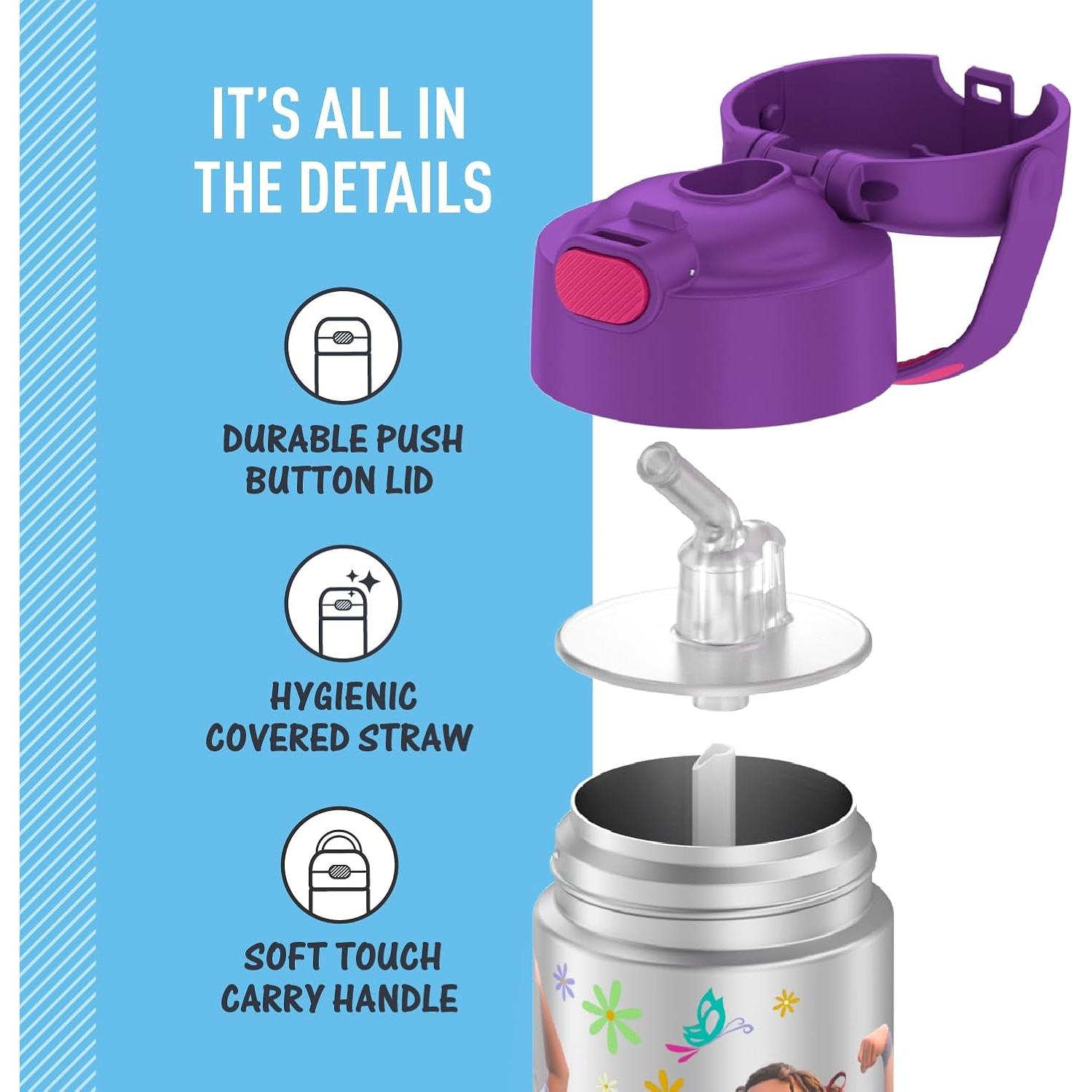 Botella de Agua THERMOS FUNtainer 354 ml con Pajilla - Encanto