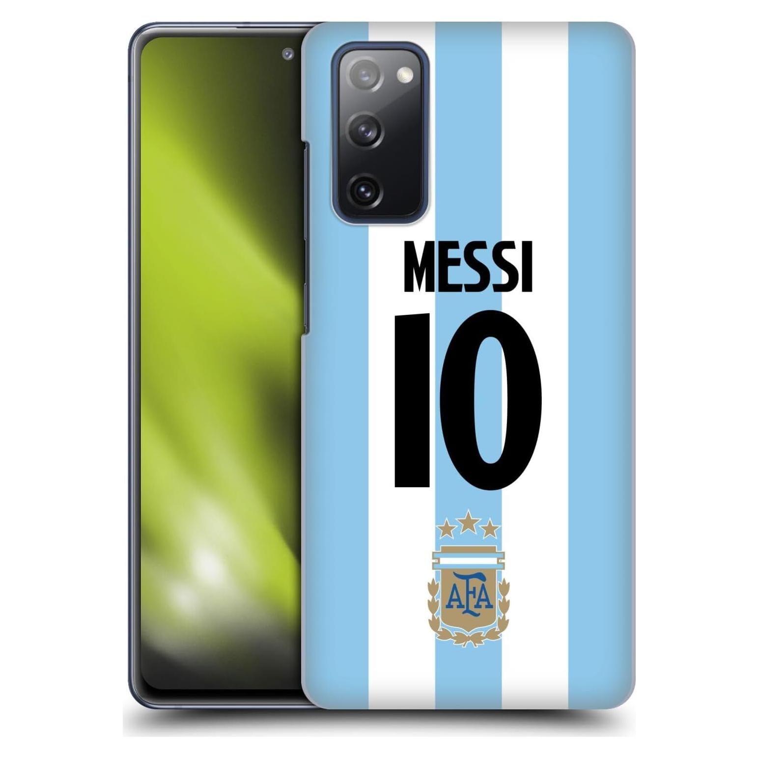 Funda Dura Oficial Argentina Lionel Messi para Samsung Galaxy S20 FE