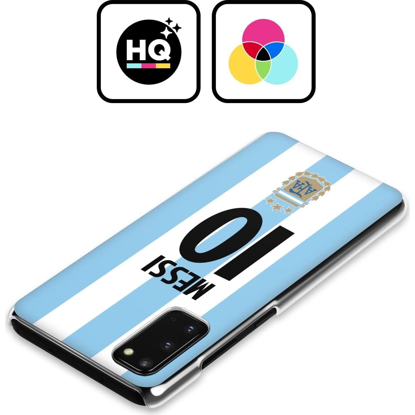 Funda Dura Oficial Argentina Lionel Messi para Samsung Galaxy S20 FE