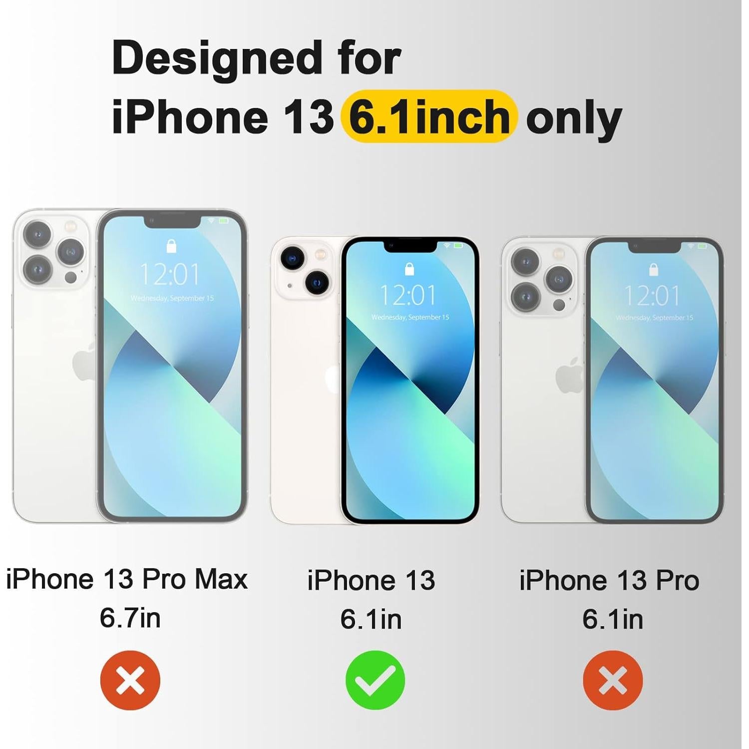 Funda de teléfono iPhone 13 Messi, antideslizante y protectora