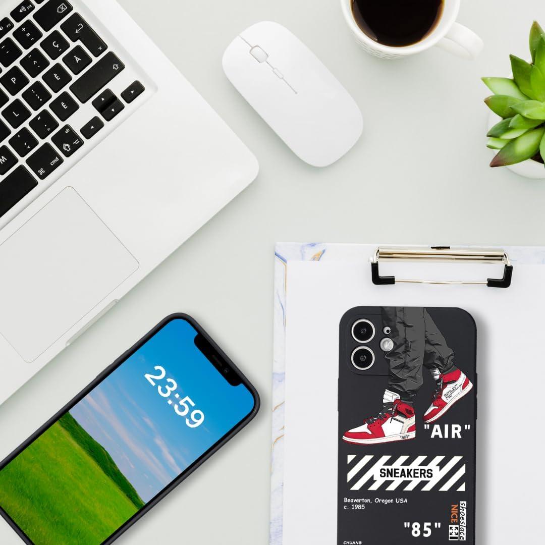 Funda TPU Negra para iPhone 12 - Estilo Urbano y Deportivo