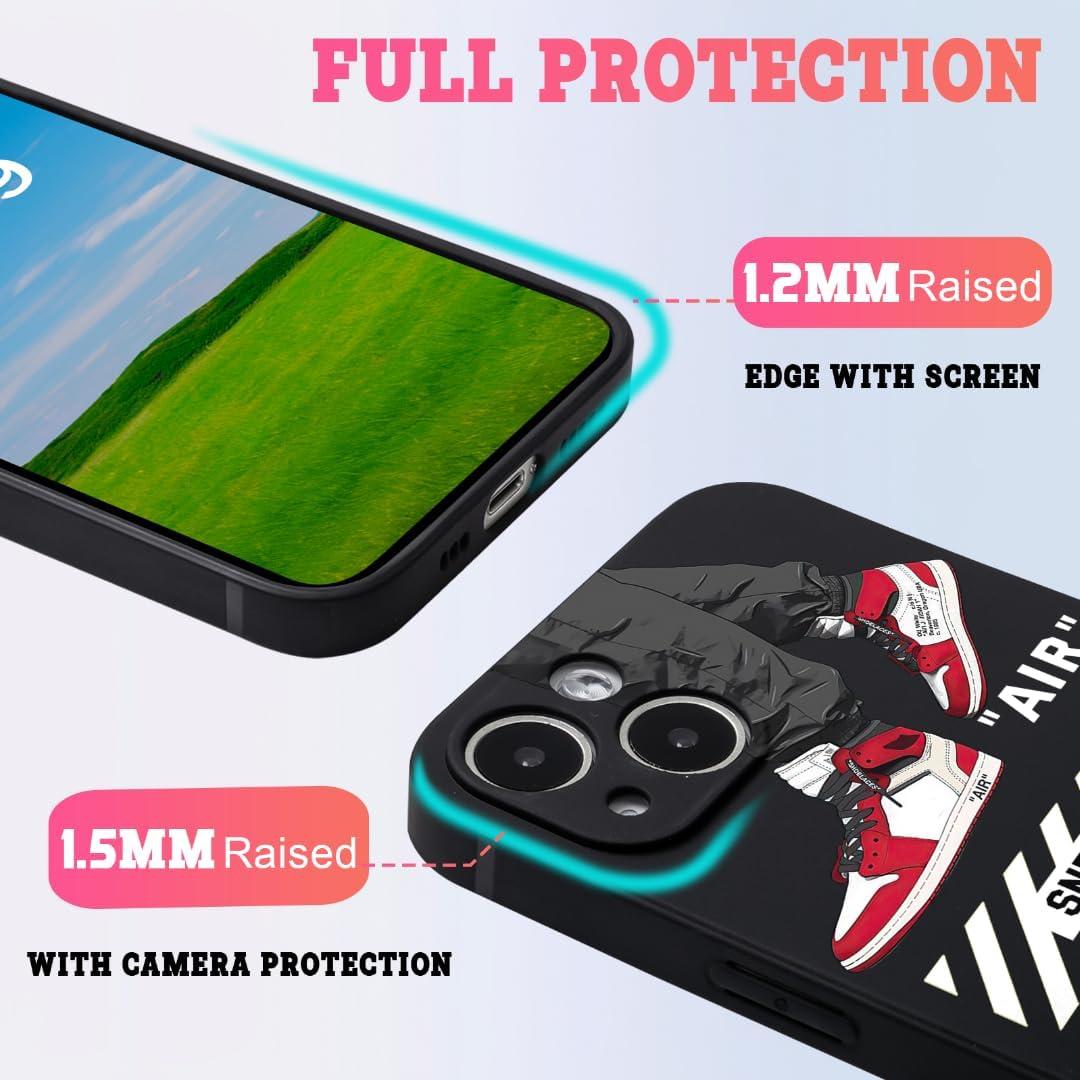 Funda TPU Negra para iPhone 12 - Estilo Urbano y Deportivo